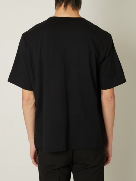 TAAKK(ターク) PRESSED FLOWER T-SHIRTS / BLACK