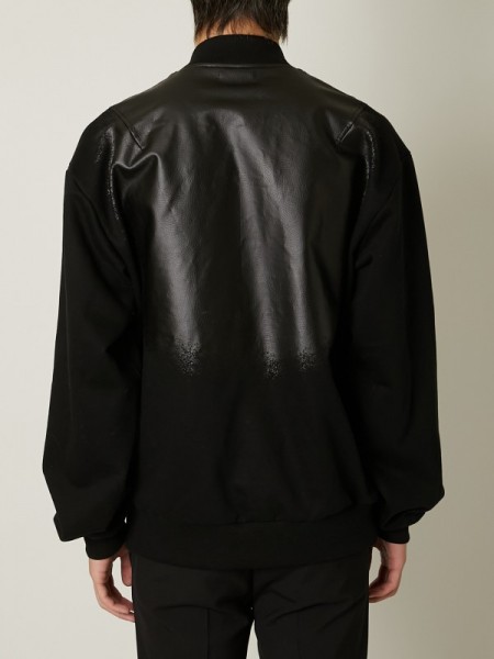 TAAKK(ターク) LEATHER SWEAT BLOUSON